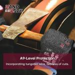 Extreme Protection Cut-Resistant Gloves, ANSI A9