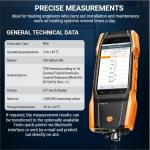 Testo 300 Combustion Analyzer Kit with Bluetooth Printer