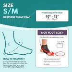 Water-Resistant Neoprene Ankle Brace for Sports