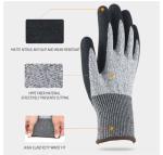 Level 9 Cut Resistant Gloves - 12 Pairs, Durable