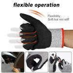 Level 9 Cut Resistant Gloves - 12 Pairs, Durable