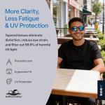 Bullhead Safety Goggles with UV Protection and Anti-Fog