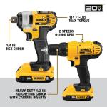 DEWALT 20V MAX 10-Tool Cordless Combo Kit
