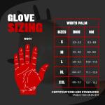 Black Nitrile Disposable Gloves, 6mm, Size L, 1000 Pack