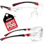 NoCry Anti-Fog Safety Glasses with UV Protection