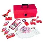 Red Master Lock Group Lockout Tagout Kit