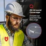 NoCry Scratch-Resistant Anti-Fog Safety Glasses