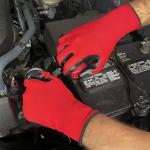 Grease Monkey Nitrile Coated Gloves, 15 Pairs