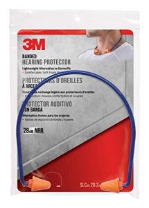 3M Lightweight Banded Hearing Protectors – NRR 28 dB