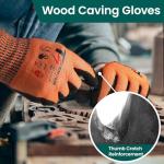 Heavy Duty Cut Resistant Gloves - Touchscreen Compatible