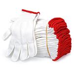12 Pairs Lightweight Cotton Work Safety Gloves