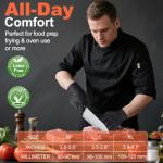 10mil Black Nitrile Disposable Gloves - Medium