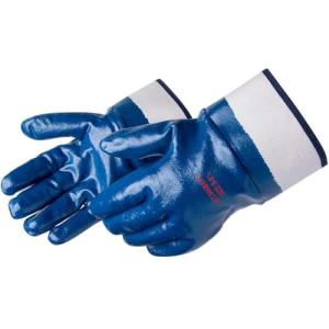 Heavyweight Nitrile Coated Gloves with Safety Cuff