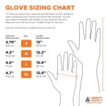 Heavyweight Nitrile Coated Gloves with Safety Cuff