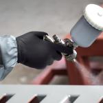 Black Nitrile Exam Gloves, Large, Box of 100