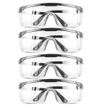 HPYNPES Clear Anti-Fog Safety Glasses (4 Pack)