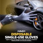 Black Nitrile Powder-Free Examination Gloves - Large