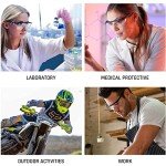 HPYNPES Clear Anti-Fog Safety Glasses (4 Pack)