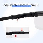 HPYNPES Clear Anti-Fog Safety Glasses (4 Pack)