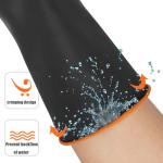 JustSeen Chemical Resistant Rubber Work Gloves, XL