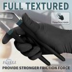Black Nitrile Disposable Gloves, 5mil, 100 pcs