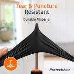 Black Nitrile Disposable Gloves – X-Large, 100 Pack