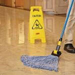 Rubbermaid 26-Inch Multilingual Caution Sign - Yellow