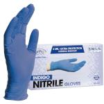 Indigo Disposable Nitrile Gloves, 100-Count, X-Large