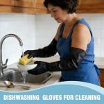 22" Heavy Duty Latex Chemical Resistant Gloves