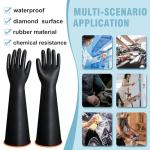 22" Heavy Duty Latex Chemical Resistant Gloves