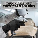 TitanFlex Heavy-Duty Black Nitrile Gloves, 100 Count