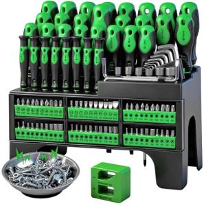 118PCS Magnetic Screwdriver Set for Safety Needs