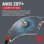 NoCry Anti-Fog Safety Glasses with UV Protection