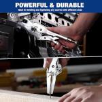 WORKPRO 5-Piece Locking Pliers Tool Set