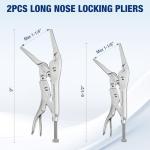 WORKPRO 5-Piece Locking Pliers Tool Set