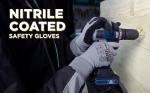 12 Pairs Medium Microfoam Nitrile Safety Gloves