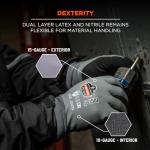 Waterproof Winter Work Gloves with Nitrile Coating