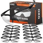 12 Pack ANSI Safety Goggles for All Ages