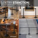 US Weight U2000 Sentry Stanchion with Retractable Belt