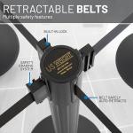 US Weight U2000 Sentry Stanchion with Retractable Belt