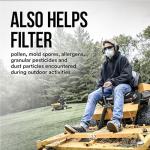 3M N95 Respirator with Cool Flow Valve, 10 Pack