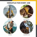 Wells Lamont Men's Leather Work Gloves, Large