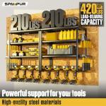 Power Tool Organizer - 15 Min Assembly, Heavy Duty