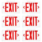 Sunco 6 Pack LED Emergency Exit Signs