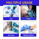 Blue Disposable Vinyl Exam Gloves - Box of 100