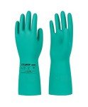 Heavy-Duty Nitrile Chemical Resistant Gloves - 3 Pairs