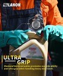 Heavy-Duty Nitrile Chemical Resistant Gloves - 3 Pairs