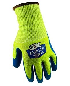 Cut-Resistant A4 Work Gloves - Large, 3 Pairs