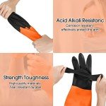 Heavy Duty Chemical Resistant Rubber Work Gloves