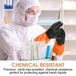 Heavy Duty Chemical Resistant Rubber Work Gloves